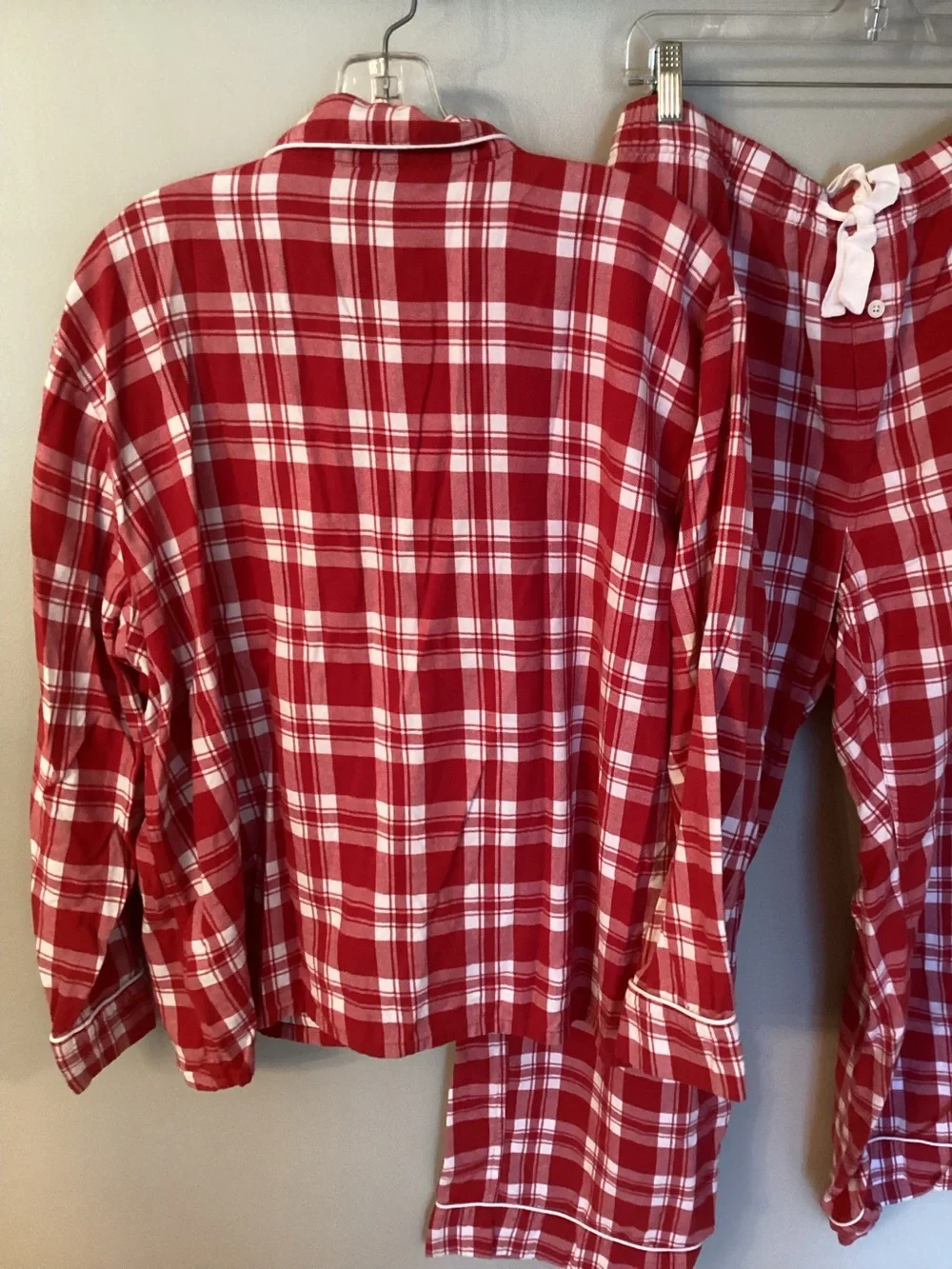 J. CREW SZ XXL COTTON FLANNEL PLAID PAJAMA PANTS SET